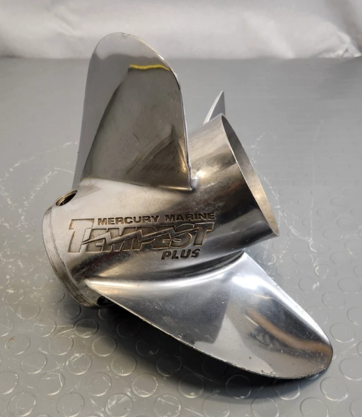 Mercury Quicksilver Tempest Plus Propeller  48-825862A47   14 5/8 x 21    (2527) - Image 1 of 4