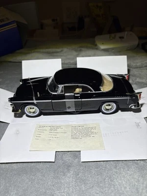 Chrysler C300 1955 coche fundido a presión escala 1/24, American Mint 2008 Foto 1 de 4