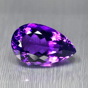 16.66Ct Exquisite AAA+ Vivid Blue Color Unheated Amethyst _Bolivia - Picture 1 of 1