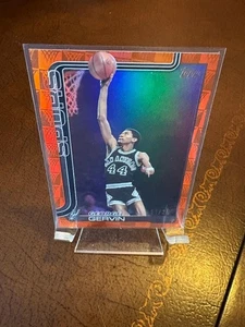 Tarjeta de lámina naranja diamante George Gervin baloncesto Topps 2025/26 #D 11/25 espuelas - Imagen 1 de 2