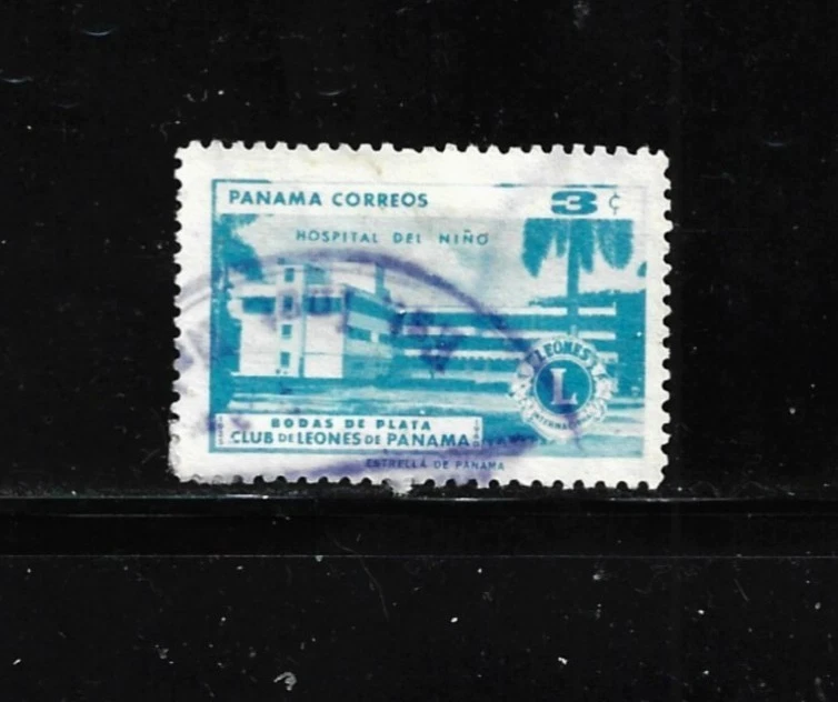 Sello de Panamá - Scott # 436-3c-usado/VLH-NG-1961 Foto 1 de 1