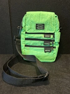 Vintage Neongrün Tasche Mini Geldbörse Crossbody Schultertasche abnehmbarer Riemen Y2K - Bild 1 von 12