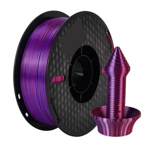 Kingroon 10KG Silk PLA Filament for 3D Printer 1.75mm Bundle Spool Multicolor US - Picture 1 of 21