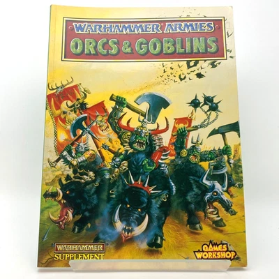 Orcs & Goblins Supplement - 4th Edition - Warhammer Fantasy Games Workshop M2143 - Image 1 of 2