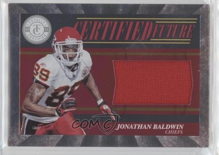 2011 Panini Totally Certified Future Materials /499 Jonathan Baldwin Rookie RC - Image 1 of 2