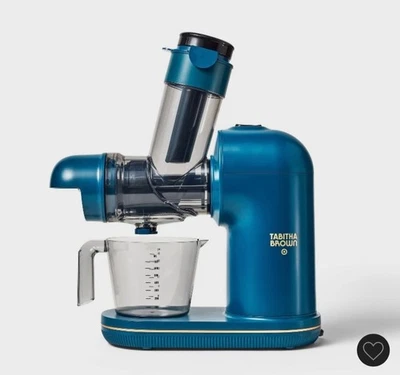 Exprimidor de masticación eléctrico azul verdoso oscuro - marrón Tabitha Foto 1 de 3