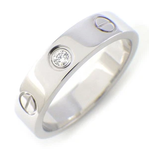 Cartier Ring Love Small Modell B4050548 Ehering Vis Diamant 750WG #48 US4,5 - Bild 1 von 5