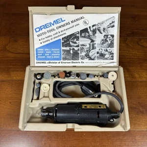 Vintage Dremel USA Speed Moto-Tool Model 380-5 Ball Bearing & Accessories -Works - Picture 1 of 8