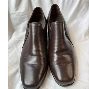 Liz Munro bequeme Damen-Pumps mit Blockabsatz braun Größe 8M - Bild 1 von 9