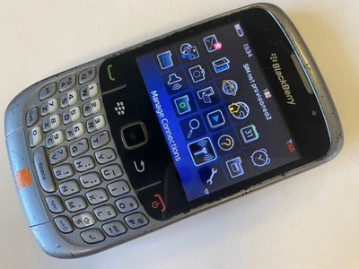 BlackBerry Curve 8520 Smartphone Unlocked Mobile QWERTY Silver - Fully Working - Image 1 of 4