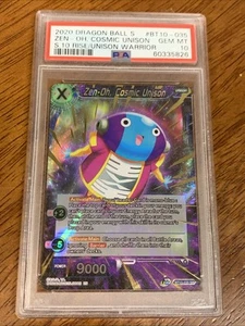 Dragon Ball Super Card Game 2020 #BT10-035 ZEN-OH, Cosmic Unison PSA 10 - Imagen 1 de 2