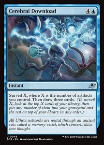 Cerebral Download x4 4x Edge of Eternities NM MTG - Picture 1 of 1
