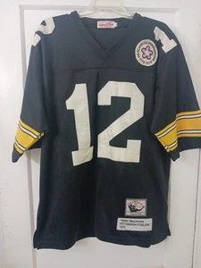 Terry Bradshaw Pittsburgh Steelers 1975 Mitchell & Ness Gr. 50 Xl. Throwback  - Bild 1 von 8