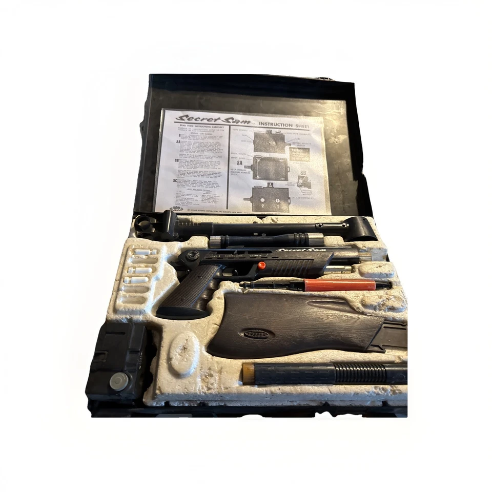 Topper Toys Secret Sam Spy Attache Case with Instruction Sheet - Image 1 of 4