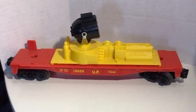 Lionel #16659 Searchlight Car Union Pacific For Train Set Layout - Image 1 of 4