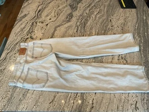 Vintage Levis 569 Loose Straight Light Wash Blue Jeans 34 x 32 - Bild 1 von 7