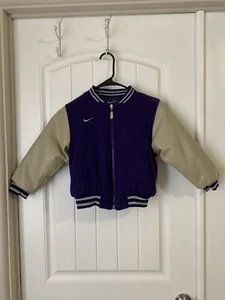 NIKE  Kids Reversible wool varsity jacket size 5 - Picture 1 of 12