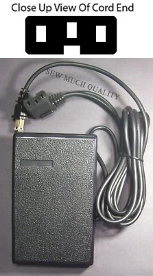 FOOT CONTROL PEDAL W/ Cord Pfaff Select 150 1520 1530 1536 1538 1540 1548 2.0 + - Image 1 of 3