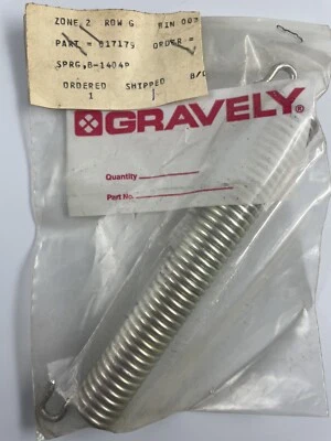 Gravely OEM 017179 Spring 17179 - Nuevo de Lote Antiguo Foto 1 de 3