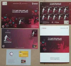 Oman FIFA World Cup Qatar Set-Stamps Sheet, SS's, FDC, Folder 2022-ZZIAA - Picture 1 of 15