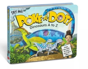 Poke-A-Dot - Dinosaurs A to Z Book - Melissa & Doug - Picture 1 of 1