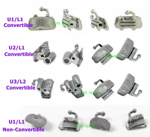 Dental Orthodontic Buccal Tubes Bracket Braces 1st/2nd Molar Roth MBT 022 018 - Picture 1 of 15