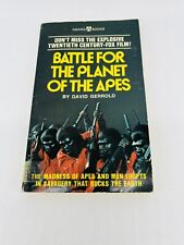 Battle For The Planet Of The Apes David Gerrold Pb 1973 Award Science Fiction