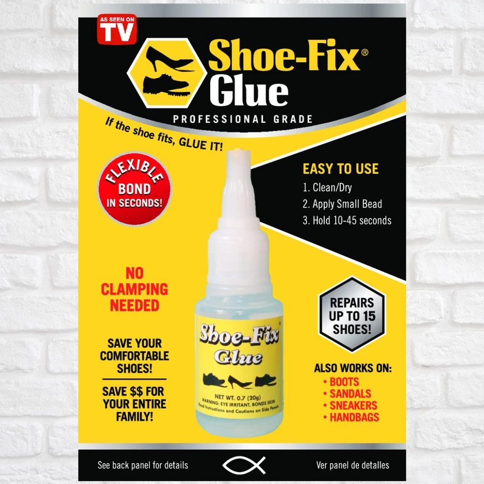 Professional Grade Shoe Glue Instant Repair Outdoor Footwear Accessories
