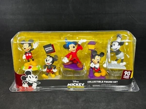 Disney Mickey Mouse The True Original 90 Years Collectible 5 Piece Figure Set - Picture 1 of 5
