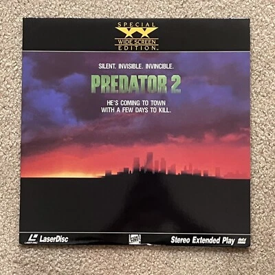 Predator 2 (1990) Laserdisc Widescreen -Tested Danny Glover - Image 1 of 2