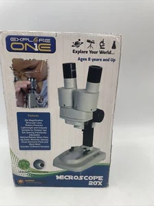 ExploreOne 20X Binocular Stereo Microscope #88-52000 Suitable For Outdoor Use - Picture 1 of 17