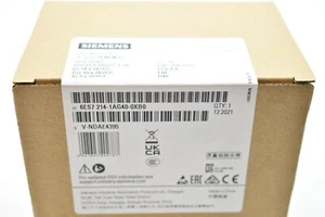1 year warranty NEW SIEMENS 6ES7 214-1AG40-0XB0 S7-1200 6ES7214-1AG40-0XB0 - Picture 1 of 3