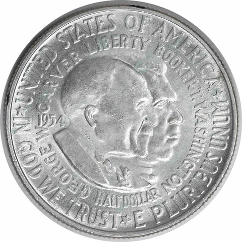 W. Carver Set 1954-PDS Choice BU Uncertified #1118 Cover