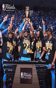 Oklahoma City Thunder 2025 NBA Finals Champions Poster 11x17 OKC National Champ4 - Picture 1 of 1