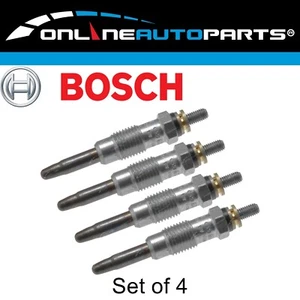 Set of 4 Bosch Glow Plugs for Ford Transit VF VG 2.5L Diesel Engine 1986~2000 - Picture 1 of 1