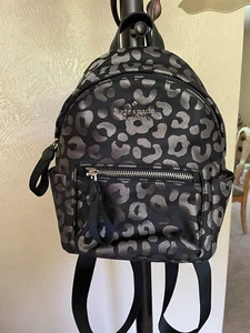 Kate Spade Ltd. Edition Leopard Chelsea The Little Better Backpack NWT & Cover - Picture 1 of 15