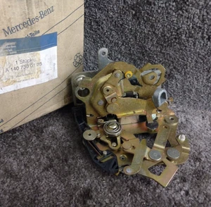 NEW Genuine Mercedes W140 S Class NSR Left Rear Door Lock Mechanism 1407300135 - Picture 1 of 5