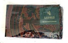 Ralph Lauren Greycliff Paisley Pair of Standard Pillowcases. Brand New
