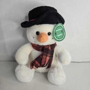 Nuevo Muñeco de Nieve Build A Bear 2003 Edición Limitada Holiday Pals 9" Navidad Nuevo con Etiquetas - Imagen 1 de 7