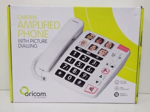 NEW: ORICOM CARE80S AMPLIFIED PHONE WITH PICTURE DIALLING - LARGE BUTTONS - Picture 1 of 4