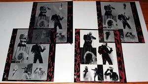 Elvis Presley Vintage Poster 4pc PROOF SET Memoriam 1935-1977 Collage Dargis - Bild 1 von 5