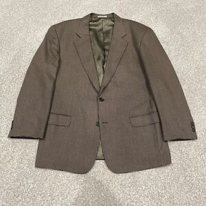 Ungaro Studio Men's Silk Wool Sport Coat Blazer Brown Size 42R Giovanni Tonella