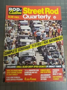 Vintage Fall 1971 Rod & Custom Street Rod Quarterly Magazine - Picture 1 of 2