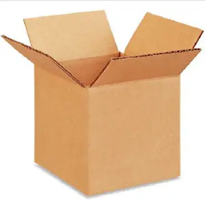 100 4x4x4 Cardboard Paper Boxes Mailing Packing Shipping Box Corrugated Carton - Picture 1 of 5