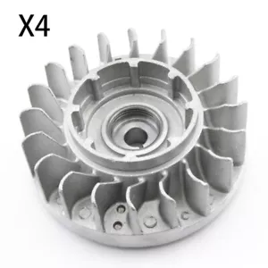 4PZ VOLANO IN METALLO compatibile con MOTOSEGA STIHL 066 MS660 MS650 1122 400 1217 - Foto 1 di 1