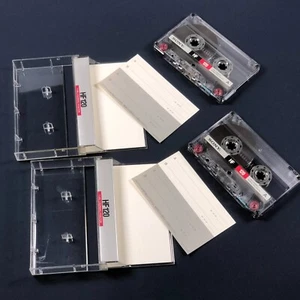 2 Pack Sony High Fidelity HF 120 Minute Audio Recording Blank Cassette Tapes - Picture 1 of 8