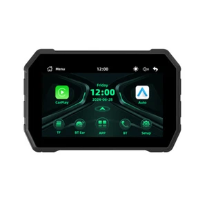 Navegación GPS Portátil 5 Pulgadas Motocicleta Impermeable Carplay Android Auto Mrirro - Imagen 1 de 20