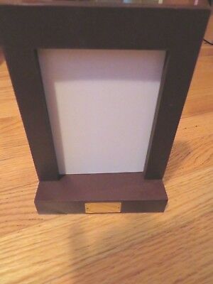 MORTON'S The STEAKHOUSE Rare NOS Wooden Placard Holder/picture Frame**FREE SHIP* • 19.85$