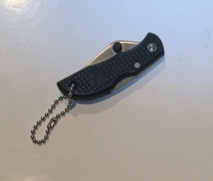 Ruko Taschenmesser Klappmesser Schlüsselanhänger Schlüsselring schwarz rostfrei - Bild 1 von 4
