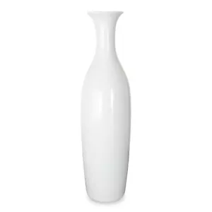 White Ceramic Flower Vase,11.8 Inch Tall Modern Textured Vases for Home Decor... - Picture 1 of 8